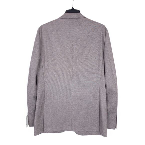 Bar III Men's Slim-Fit Stretch Sport Coat Blazer Tan Herringbone 40R NWT - Picture 2 of 7